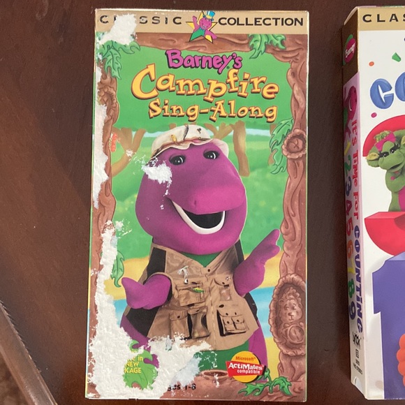 Set of 3 Barney VHS tapes Classic Collection smoke free home Fun & Edicational - Picture 2 of 9